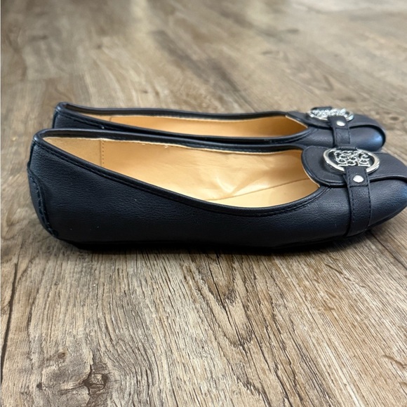 Liz Claiborne • Navy Selma Flex Form Comfort Ballet Flats - Picture 6 of 8